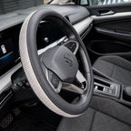 Cache volant royal cuir avec cristaux brillants – intérieur voiture élégant